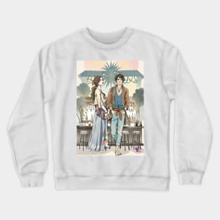 Boho style Crewneck Sweatshirt